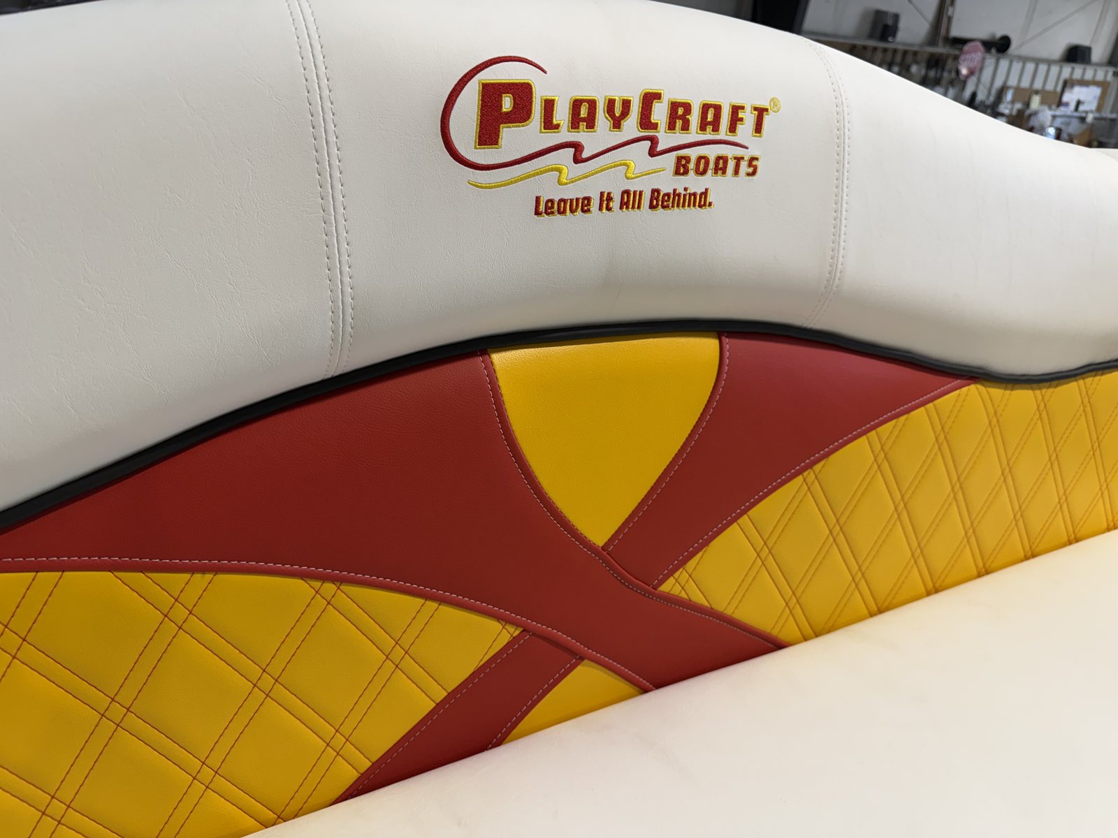 2027 PlayCraft 2700 Xtreme – Red, Yellow, Black & White – chiefs interior 01