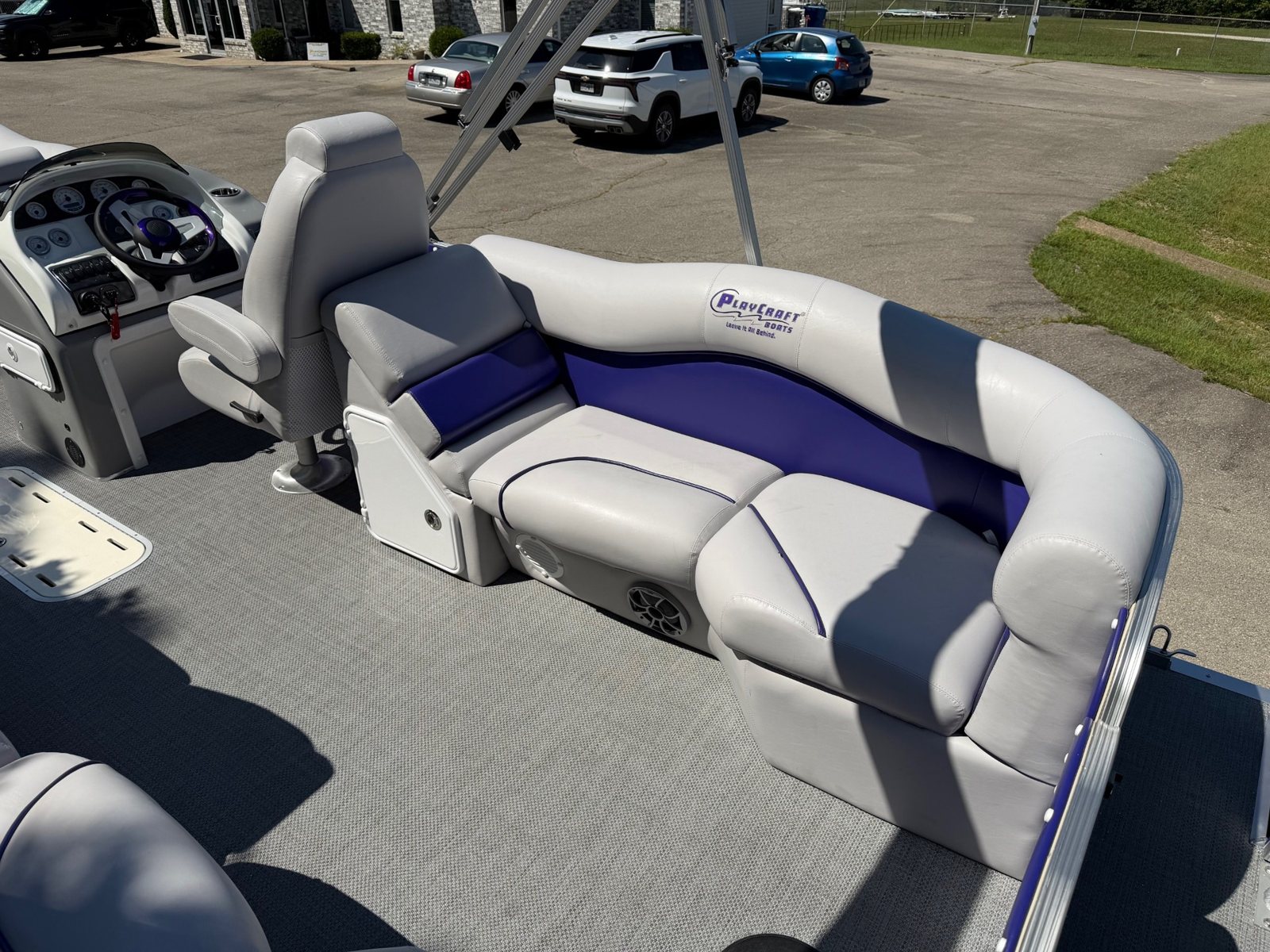 2027 PlayCraft 2500 Infinity – Purple & Charcoal – purple interior 13