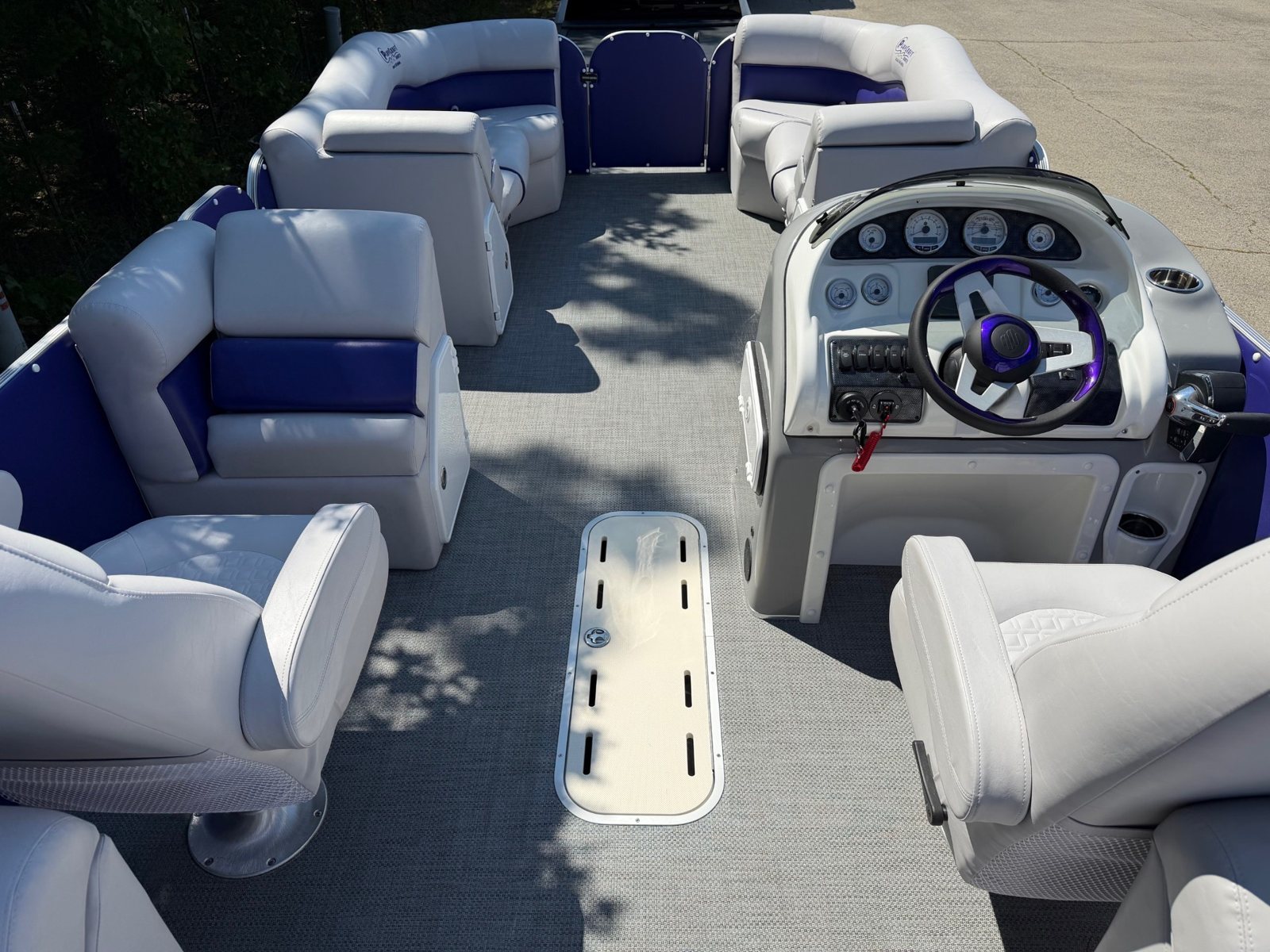 2027 PlayCraft 2500 Infinity – Purple & Charcoal – purple interior 15