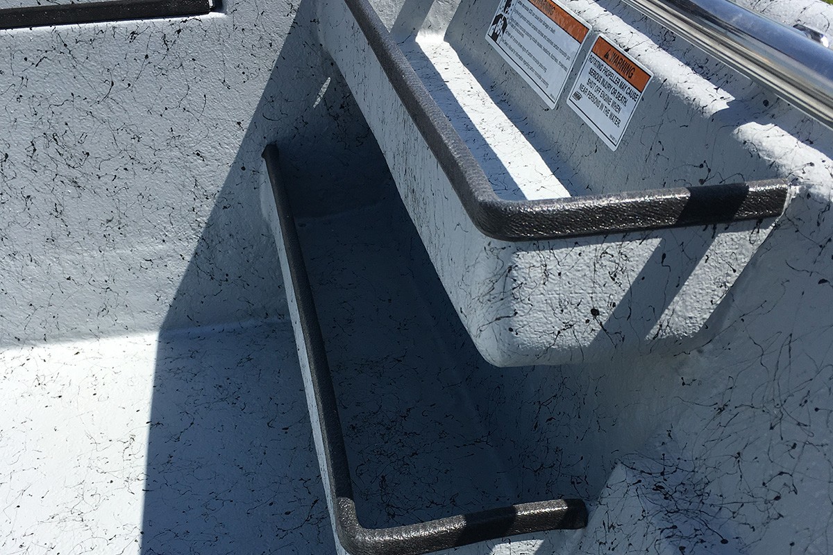 River Skiff Interior